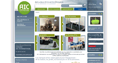 Desktop Screenshot of aic-international.net